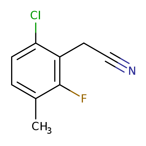 2-(6-Chloro-2-fluoro-3-methylphenyl)acetonitrile