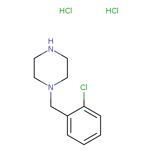 Piperazine, 1-[(2-chlorophenyl)methyl]-, hydrochloride (1:2)