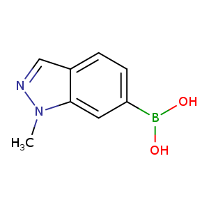 Boronic acid, B-(1-methyl-1H-indazol-6-yl)-