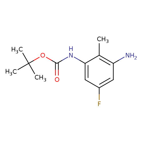 tert-butylN-(3-amino-5-fluoro-2-methylphenyl)carbamate