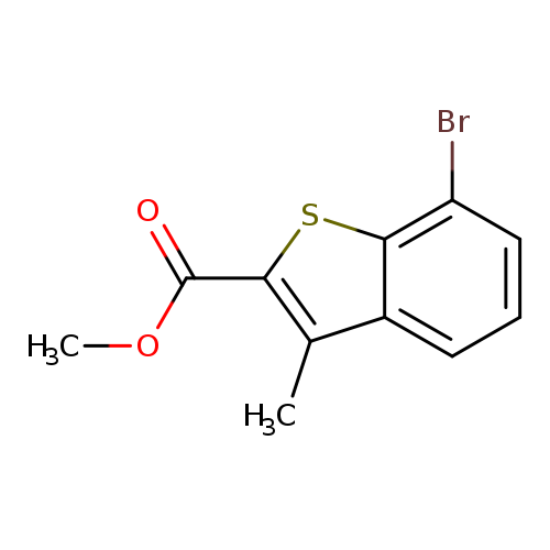 methyl 7-bromo-3-methyl-1-benzothiophene-2-carboxylate