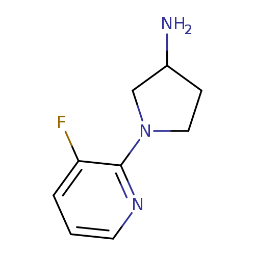 1-(3-Fluoropyridin-2-yl)pyrrolidin-3-amine