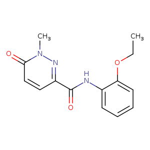 N-(2-ethoxyphenyl)-1-methyl-6-oxo-1,6-dihydropyridazine-3-carboxamide