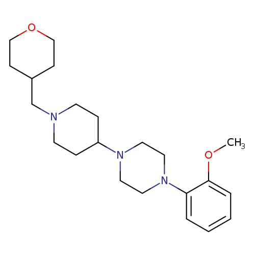 1-(2-methoxyphenyl)-4-{1-[(oxan-4-yl)methyl]piperidin-4-yl}piperazine