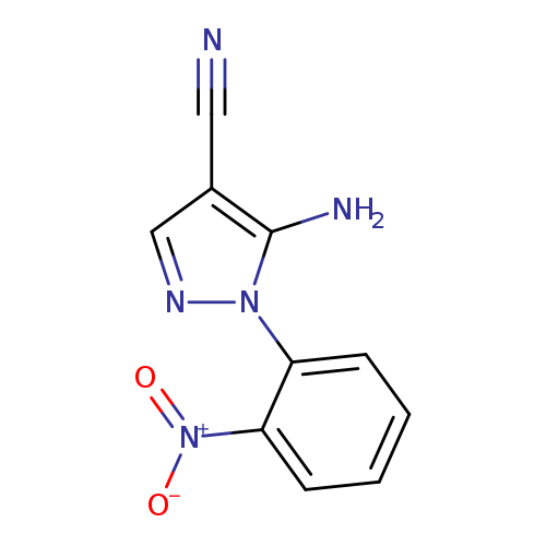 5-Amino-1-(2-nitrophenyl)-1H-pyrazole-4-carbonitrile