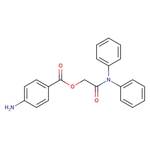 2-(Diphenylamino)-2-oxoethyl 4-aminobenzoate