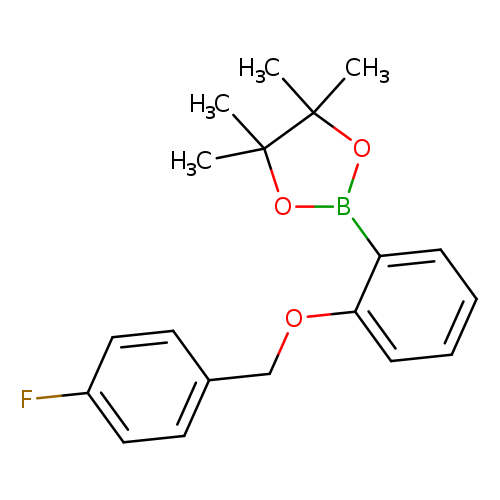 1,3,2-Dioxaborolane, 2-[2-[(4-fluorophenyl)methoxy]phenyl]-4,4,5,5-tetramethyl-