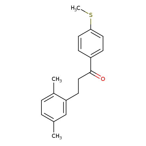 3-(2,5-Dimethylphenyl)-4'-thiomethylpropiophenone