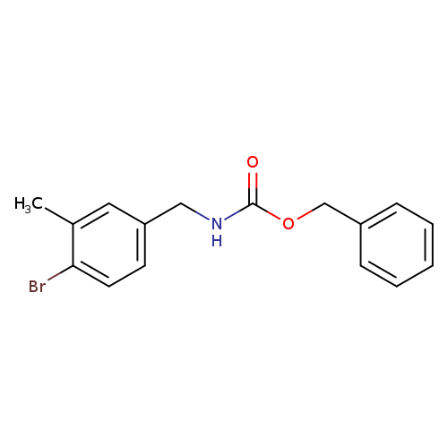 benzyl N-[(4-bromo-3-methylphenyl)methyl]carbamate
