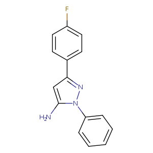3-(4-Fluorophenyl)-1-phenyl-1H-pyrazol-5-amine