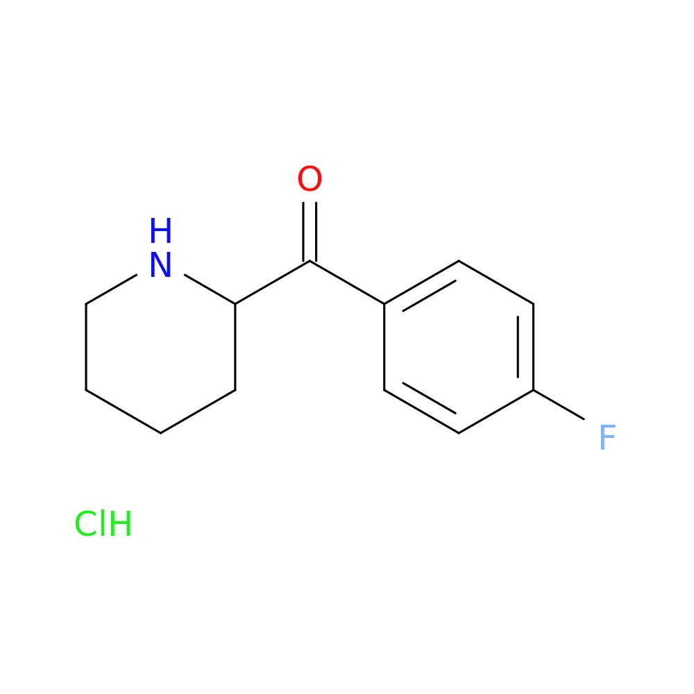 2-[(4-Fluorophenyl)carbonyl]piperidine HCl