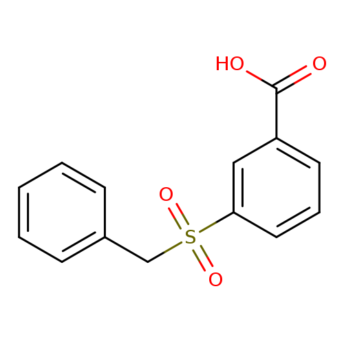 3-phenylmethanesulfonylbenzoic acid