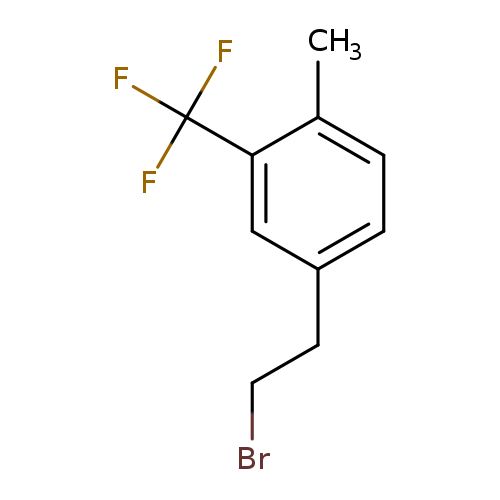 4-(2-bromoethyl)-1-methyl-2-(trifluoromethyl)benzene
