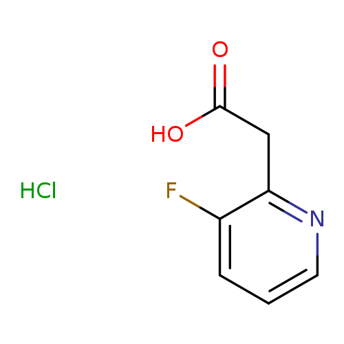 2-(3-fluoropyridin-2-yl)acetic acid hydrochloride