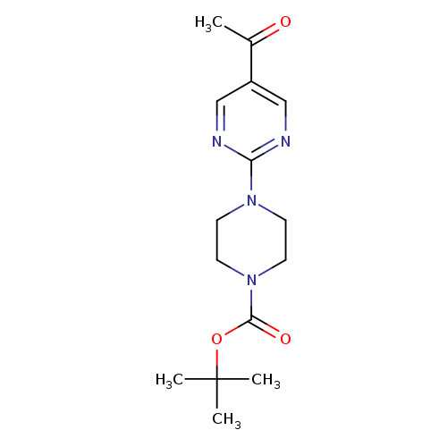 tert-Butyl 4-(5-acetylpyrimidin-2-yl)piperazine-1-carboxylate