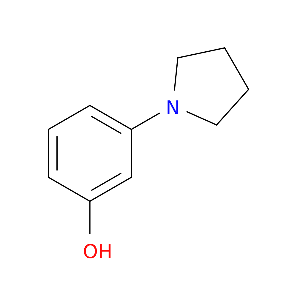 3-(Pyrrolidin-1-yl)phenol