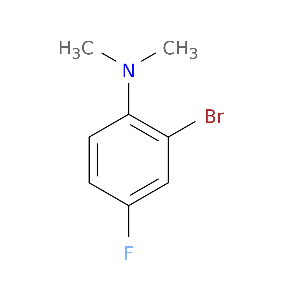 2-Bromo-N,N-dimethyl-4-fluoroaniline