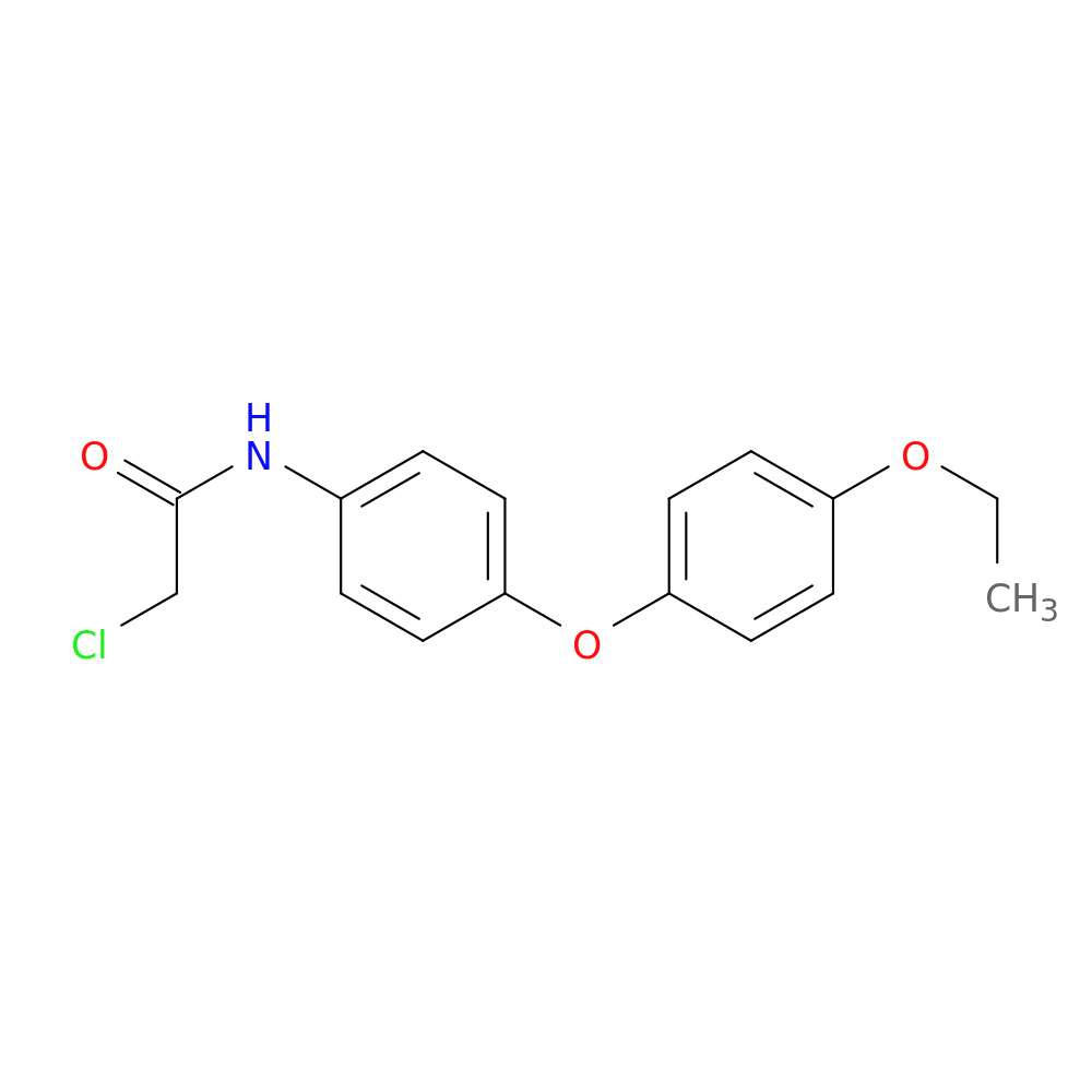 2-Chloro-N-(4-(4-ethoxyphenoxy)phenyl)acetamide