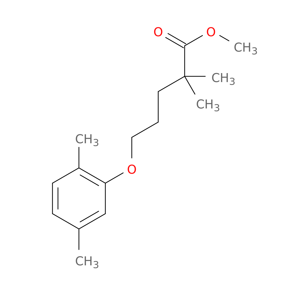 Methyl 5-(2,5-Dimethylphenoxy)-2,2-Dimethylpentanoate