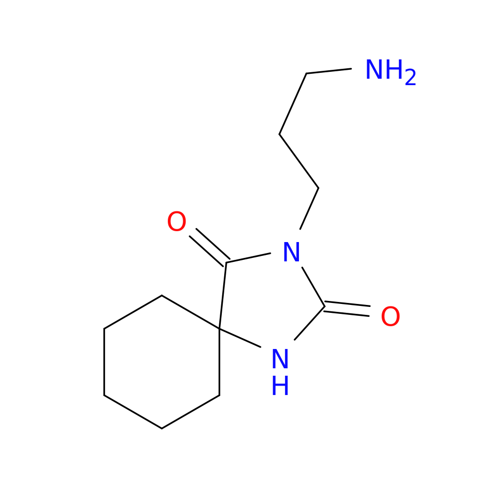 3-(3-aminopropyl)-1,3-diazaspiro[4.5]decane-2,4-dione