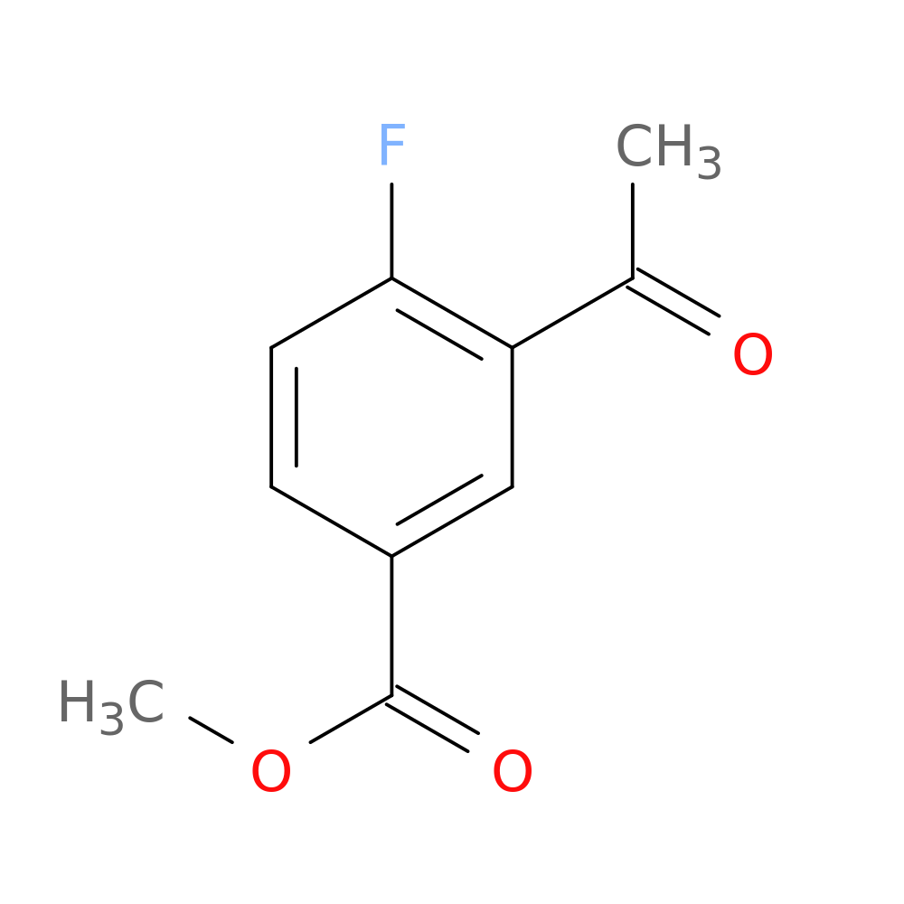 Methyl 3-acetyl-4-fluorobenzoate