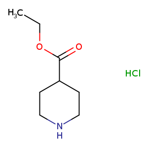4-Piperidinecarboxylic acid, ethyl ester, hydrochloride (1:1)