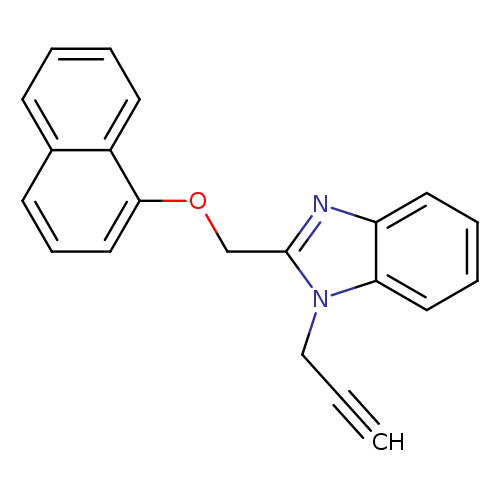 2-[(naphthalen-1-yloxy)methyl]-1-(prop-2-yn-1-yl)-1H-1,3-benzodiazole