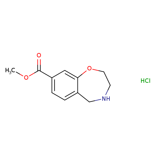 methyl 2,3,4,5-tetrahydro-1,4-benzoxazepine-8-carboxylate hydrochloride