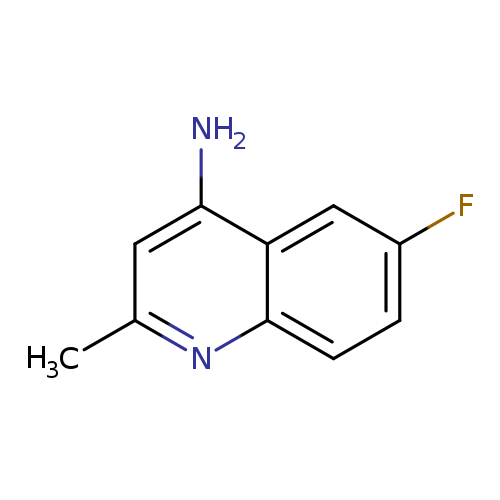 4-Amino-6-fluoro-2-methylquinoline