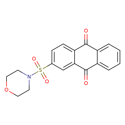 2-(morpholine-4-sulfonyl)-9,10-dihydroanthracene-9,10-dione