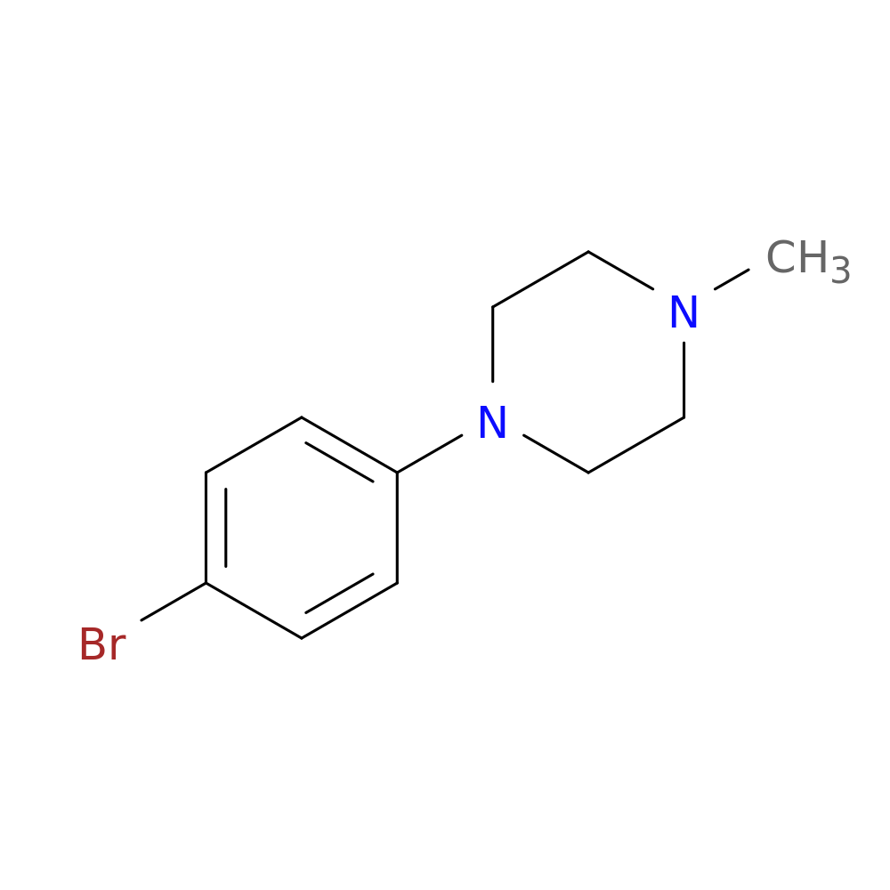 1-(4-Bromophenyl)-4-methylpiperazine