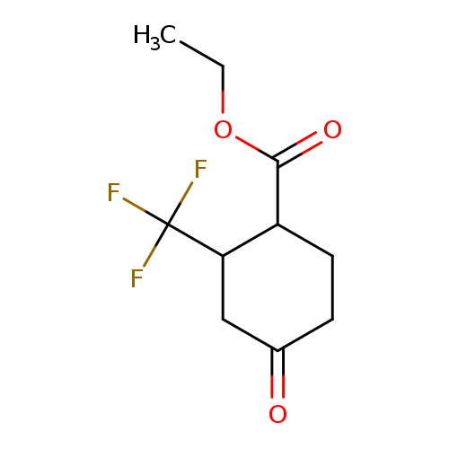 ethyl 4-oxo-2-(trifluoromethyl)cyclohexane-1-carboxylate