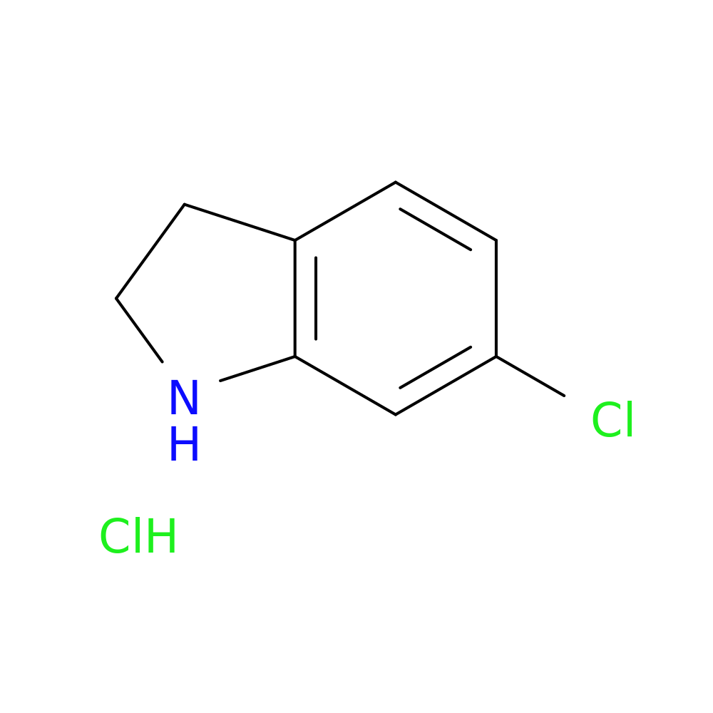 6-Chloro-2,3-dihydro-1h-indole, HCl