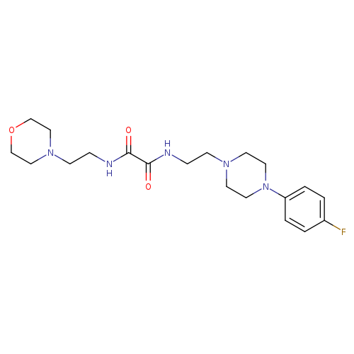 N-{2-[4-(4-fluorophenyl)piperazin-1-yl]ethyl}-N'-[2-(morpholin-4-yl)ethyl]ethanediamide