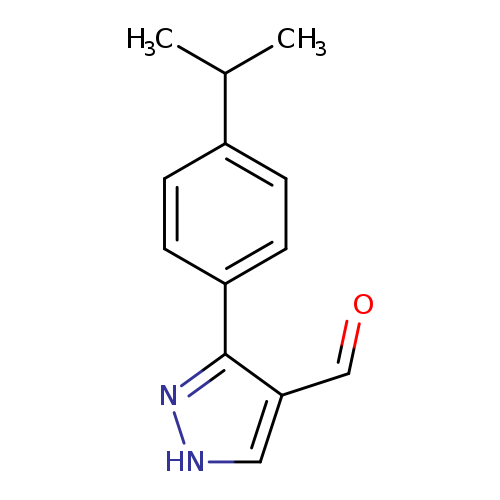 3-(4-Isopropylphenyl)-1h-pyrazole-4-carbaldehyde