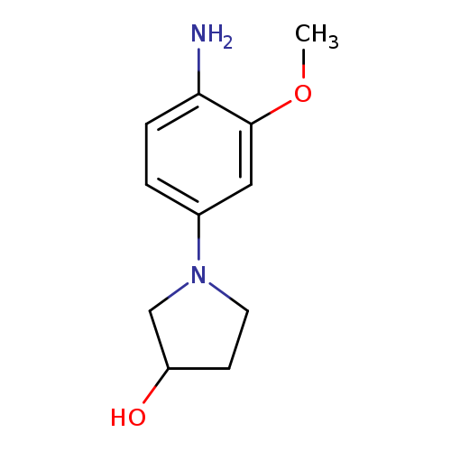 1-(4-Amino-3-methoxyphenyl)-3-pyrrolidinol