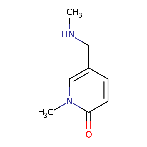 1-methyl-5-[(methylamino)methyl]pyridin-2(1H)-one