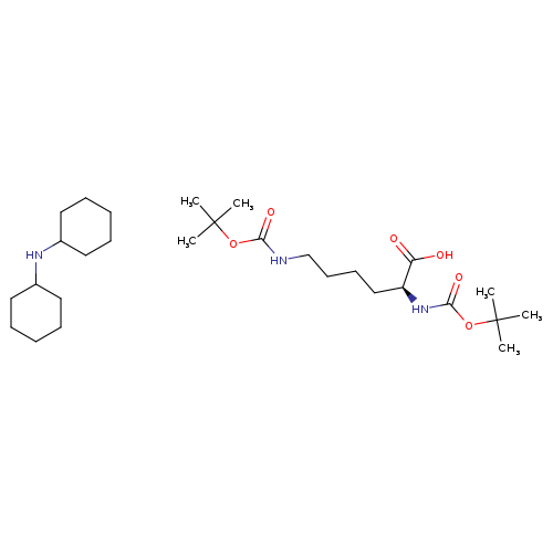 L-Lysine, N2,N6-bis[(1,1-dimethylethoxy)carbonyl]-, compd. with N-cyclohexylcyclohexanamine (1:1)