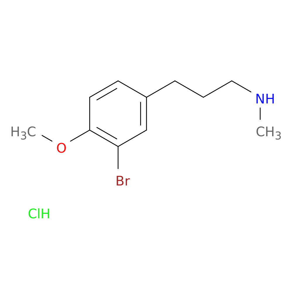 [3-(3-bromo-4-methoxyphenyl)propyl](methyl)amine hydrochloride
