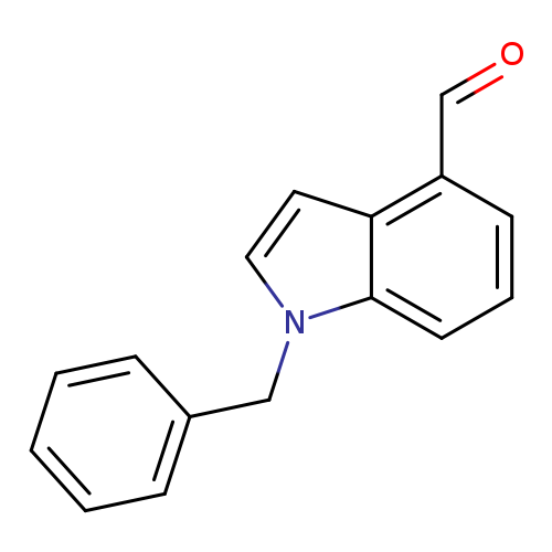 1-(PHENYLMETHYL)-1H-INDOLE-4-CARBOXALDEHYDE