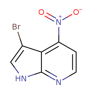 3-Bromo-4-nitro-1H-pyrrolo[2,3-b]pyridine