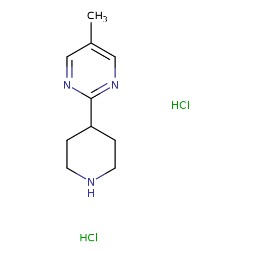 5-methyl-2-(piperidin-4-yl)pyrimidine dihydrochloride
