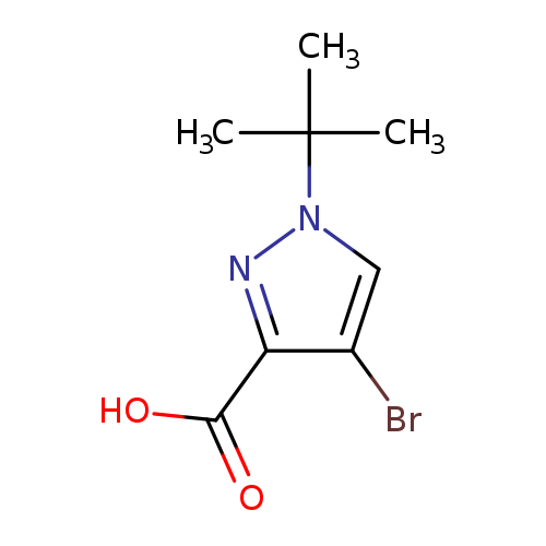 4-bromo-1-tert-butyl-1H-pyrazole-3-carboxylic acid