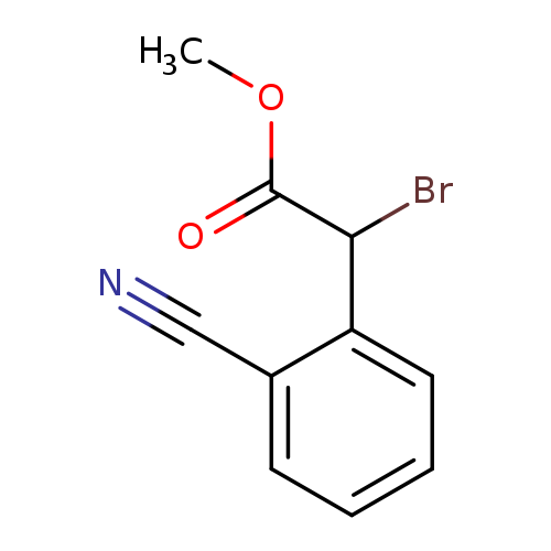 Methyl 2-bromo-2-(2-cyanophenyl)-acetate