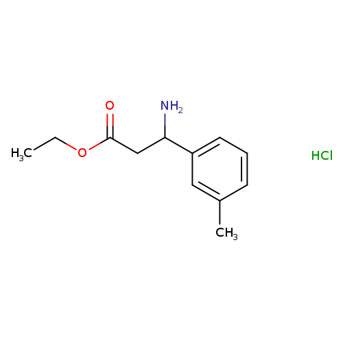 Ethyl 3-amino-3-(m-tolyl)propanoate hydrochloride