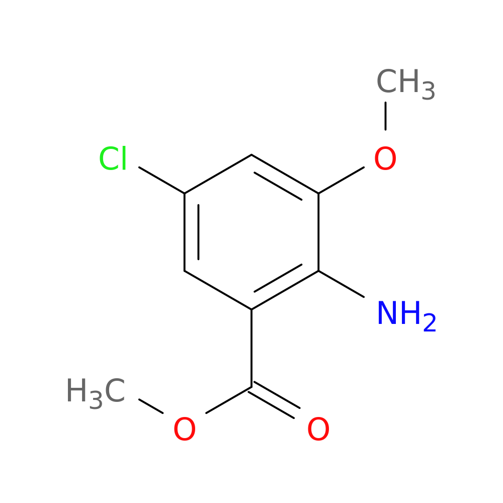 Methyl 2-amino-5-chloro-3-methoxybenzoate
