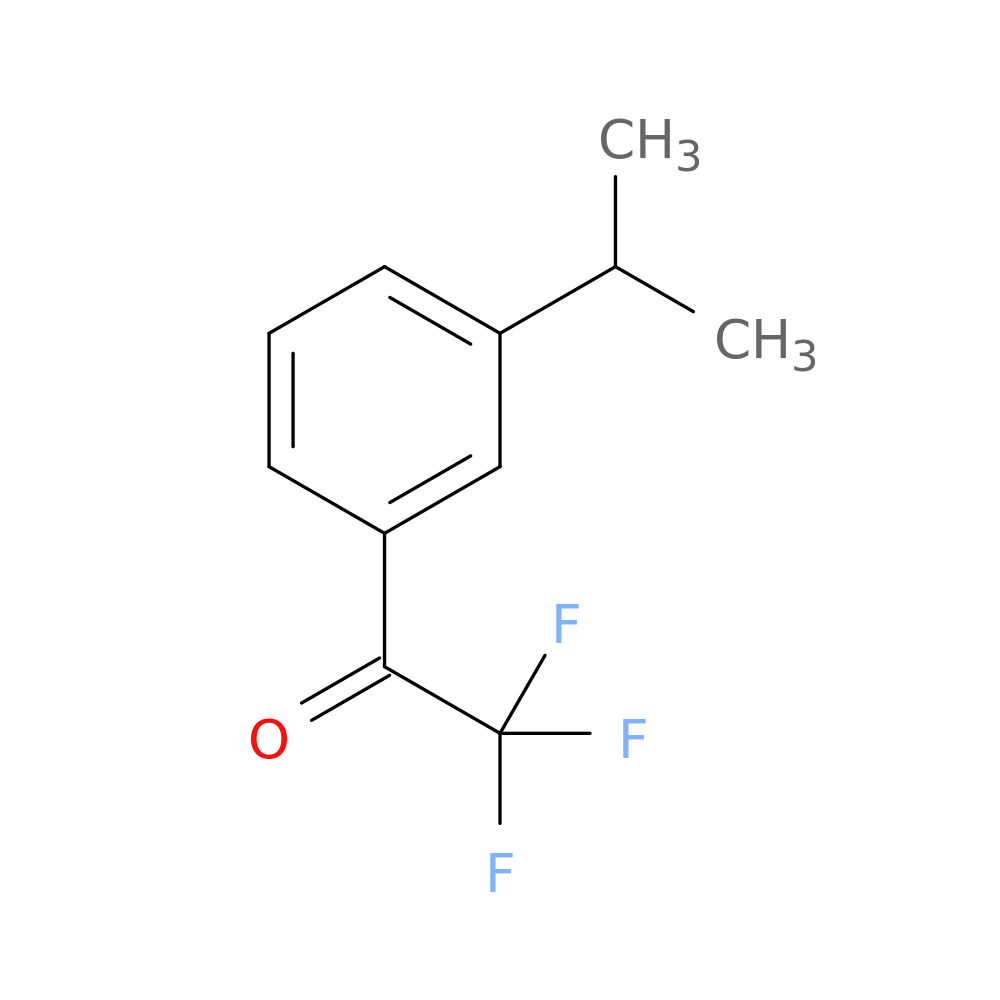 Ethanone, 2,2,2-trifluoro-1-[3-(1-methylethyl)phenyl]- (9CI)
