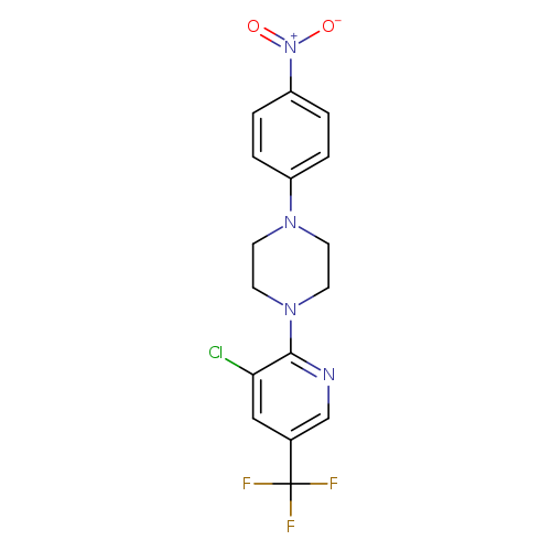 1-[3-chloro-5-(trifluoromethyl)pyridin-2-yl]-4-(4-nitrophenyl)piperazine