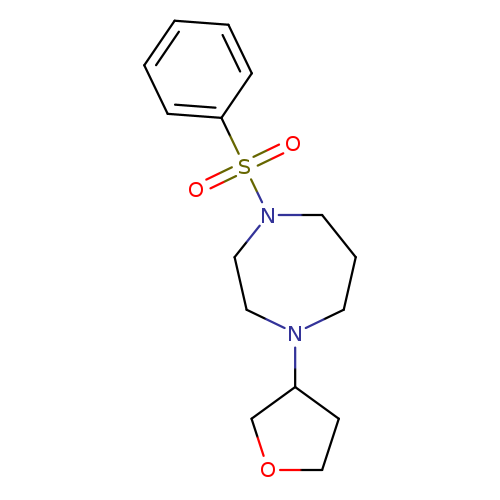 1-(benzenesulfonyl)-4-(oxolan-3-yl)-1,4-diazepane