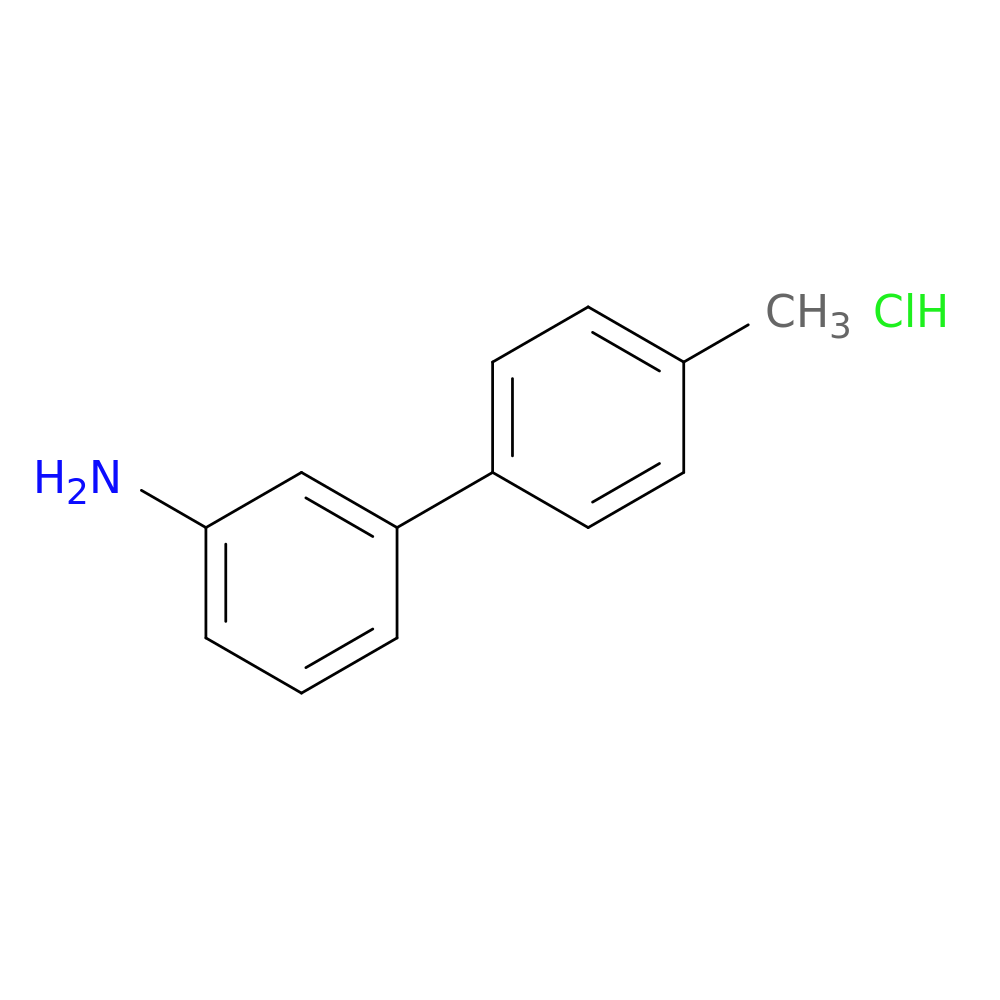 3-(4-methylphenyl)aniline, HCl